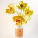 Egg Carton flowers (Daffodils) In Anticipation of Spring