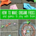 How to make origami frogs