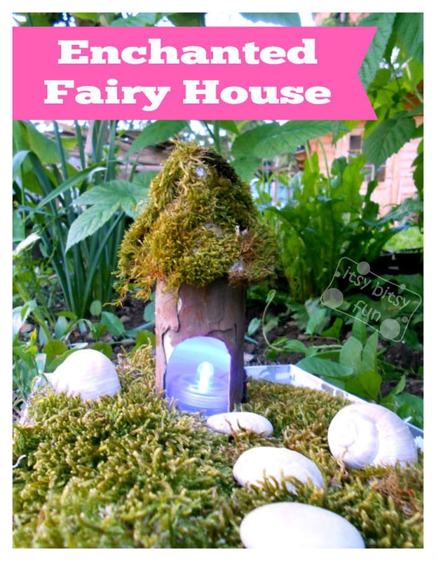 Natural Toilet Paper Roll Fairy House