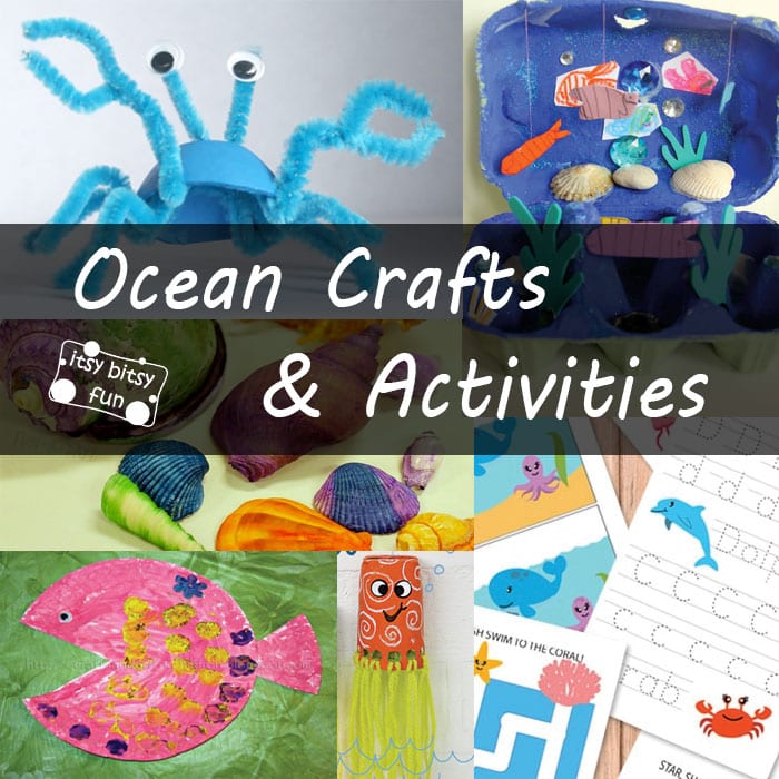 Ocean Animals Crafts and Activities for Kids