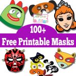Over 100 Free Printable Masks for Kids