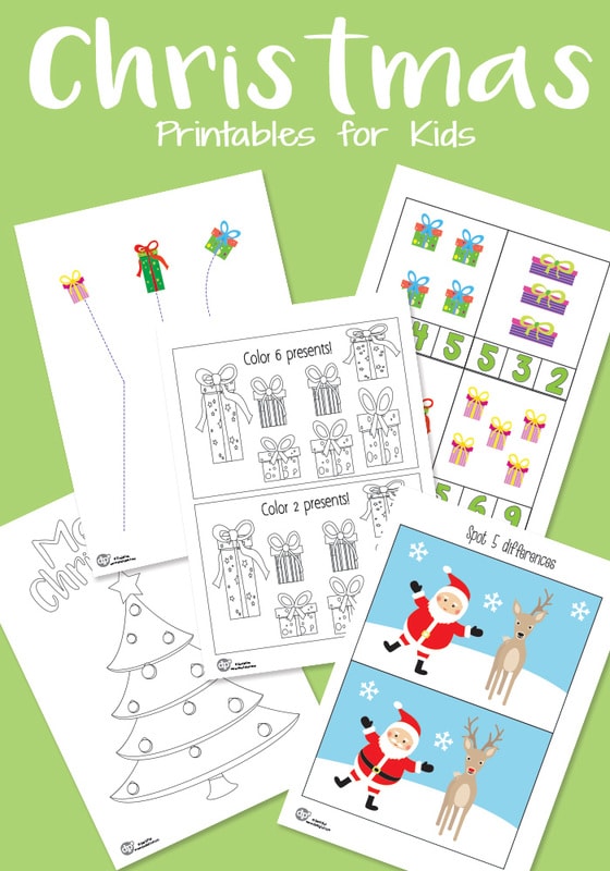 Christmas Printable Pack for Your Kids