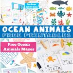 15+ Free Ocean Animal Printables for Kids