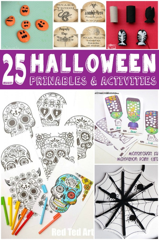 Lots of Fun Halloween Printables and Activities - Itsy Bitsy Fun