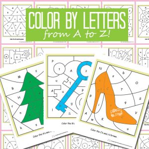 Printable Alphabet Color By Letters