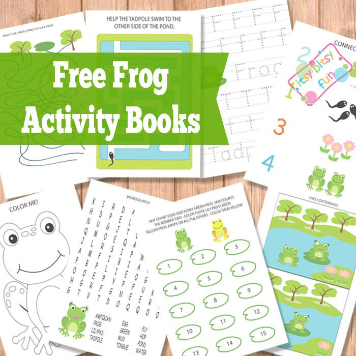 Frog Activity Books