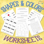 Shapes and Colors Worksheets