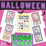 Kindergarten Halloween Bingo Cards