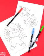 Christmas Coloring Pages for Kids - Itsy Bitsy Fun