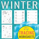 Winter Tracing Worksheets