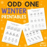Winter - Find the Odd One Printable