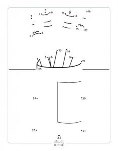 Back to School Dot to Dot Worksheets - Itsy Bitsy Fun