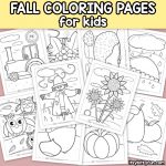 Free Printable Fall Coloring Pages for Kids