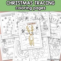 Christmas Tracing Worksheets