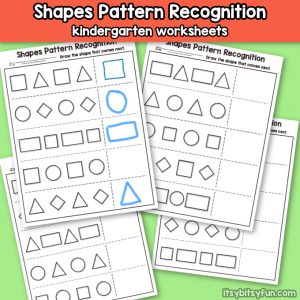 Shapes Pattern Recognition for Kindergarten