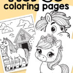 Free Printable Horse Coloring Pages