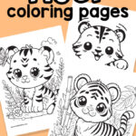 Free Printable Tiger Coloring Pages