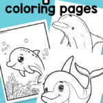 Free Printable Dolphin Coloring Pages