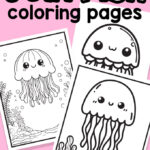 Free Printable Jellyfish Coloring Pages