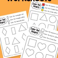 Shape Worksheets for Preschool