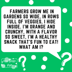 Example Riddle About Carrots Carrot Riddles for Kids - Itsy Bitsy Fun