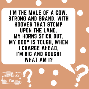 Bull Riddles 25+ Bull Jokes and Riddles for Kids - Itsy Bitsy Fun