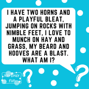 Goat Car Riddle Goat Riddles for Kids - Itsy Bitsy Fun