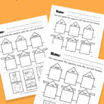Cut and Paste Rhymes Worksheets