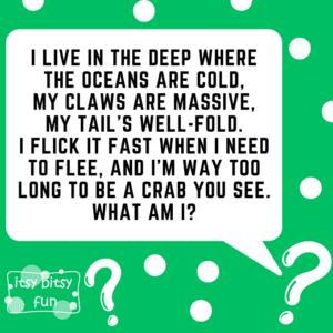 Lobster Riddles for Kids - Itsy Bitsy Fun