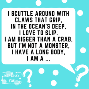Lobster Riddles for Kids - Itsy Bitsy Fun