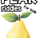 Pear Riddles for Kids
