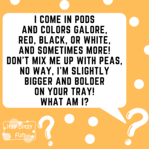 Vegetable Riddles for Kids - Itsy Bitsy Fun