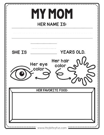 All About Me Worksheets-page-008