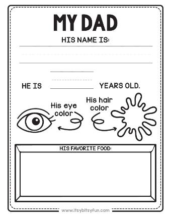 All About Me Worksheets-page-009