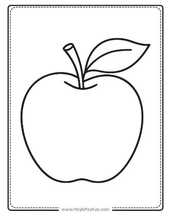 Apple Coloring Pages-011