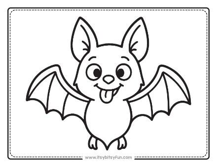 Bat Coloring Pages-004