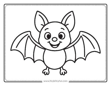 Bat Coloring Pages-008