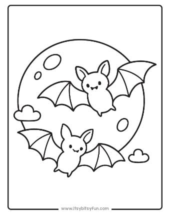 Bat Coloring Pages-010