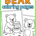 Bear Coloring Pages