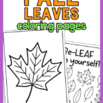 Fall Leaves Coloring Pages