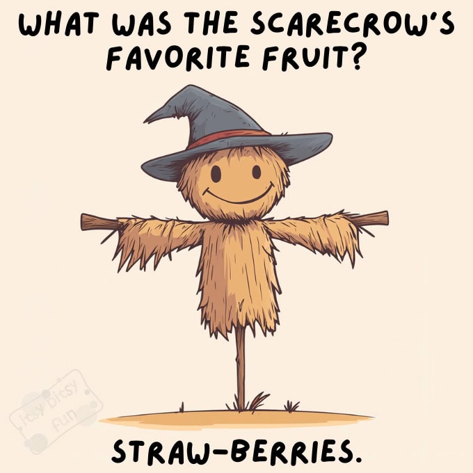 25+ Scarecrow Puns and Jokes for Kids - Itsy Bitsy Fun