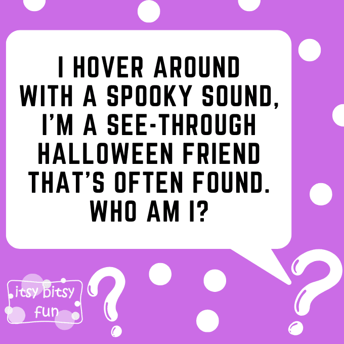 Ghost Riddles for Kids - Itsy Bitsy Fun