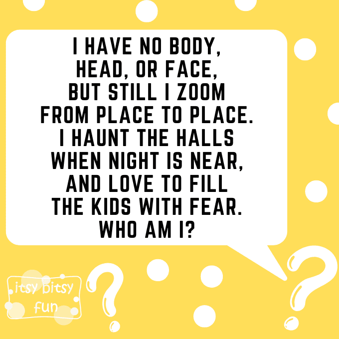 Ghost Riddles for Kids - Itsy Bitsy Fun