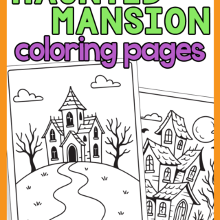 Free Printable Haunted Mansion Coloring Pages