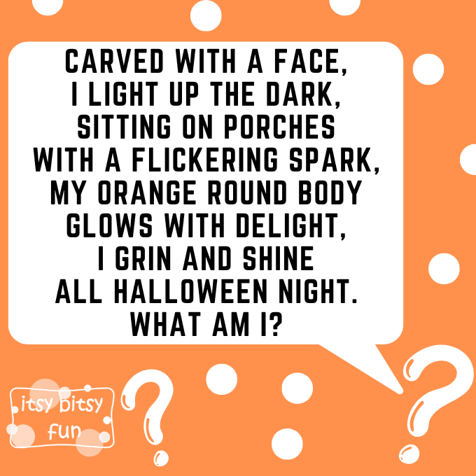 Jack O Lantern Riddles for Kids 1