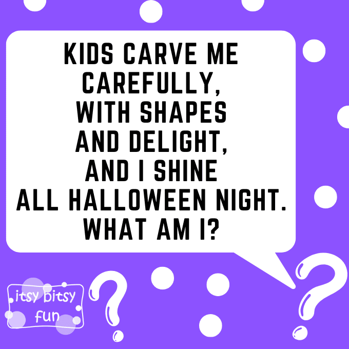 Jack O Lantern Riddles for Kids 2