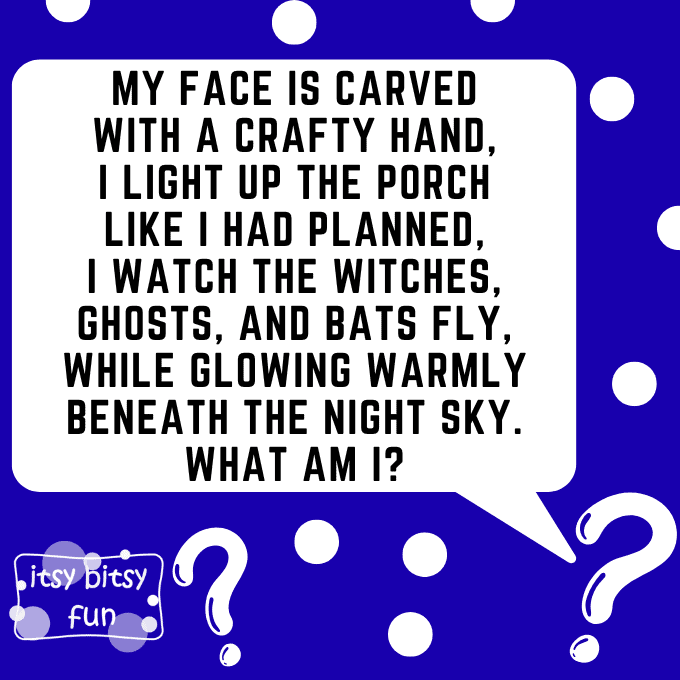 Jack O Lantern Riddles for Kids 3