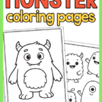 Monster Coloring Pages