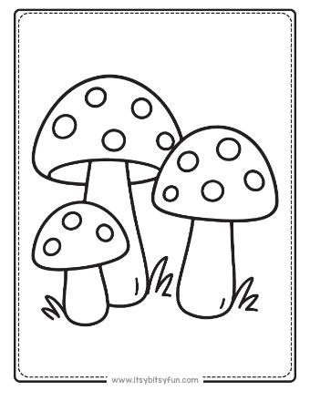 Mushroom Coloring Pages-008