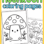 Mushroom Coloring Pages